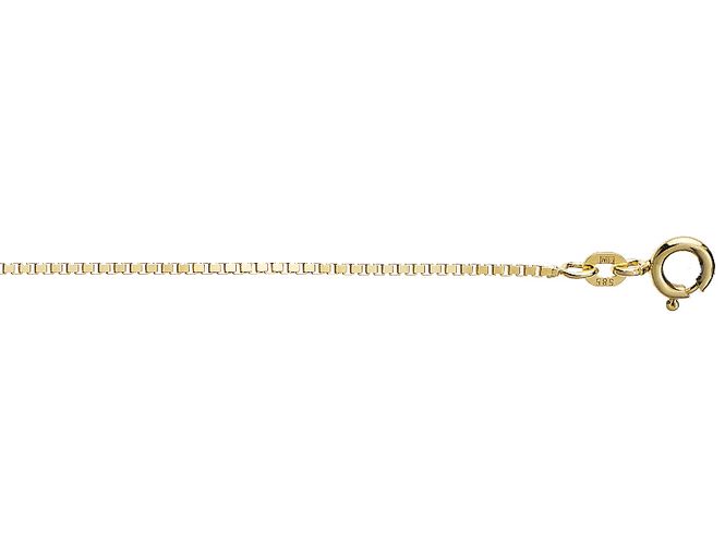 Hovedbilde Veneziansk gullkjede 40 cm 1,2mm
