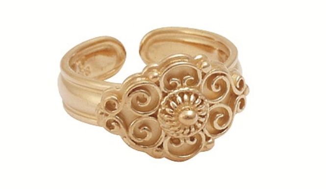 Hovedbilde Ring, forg. m. krus artnr: 377600