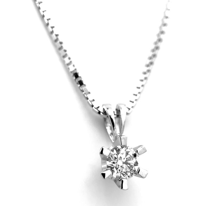 Hovedbilde Enstens Diamantsmykke med diamanter 0.40 tw.vs ...