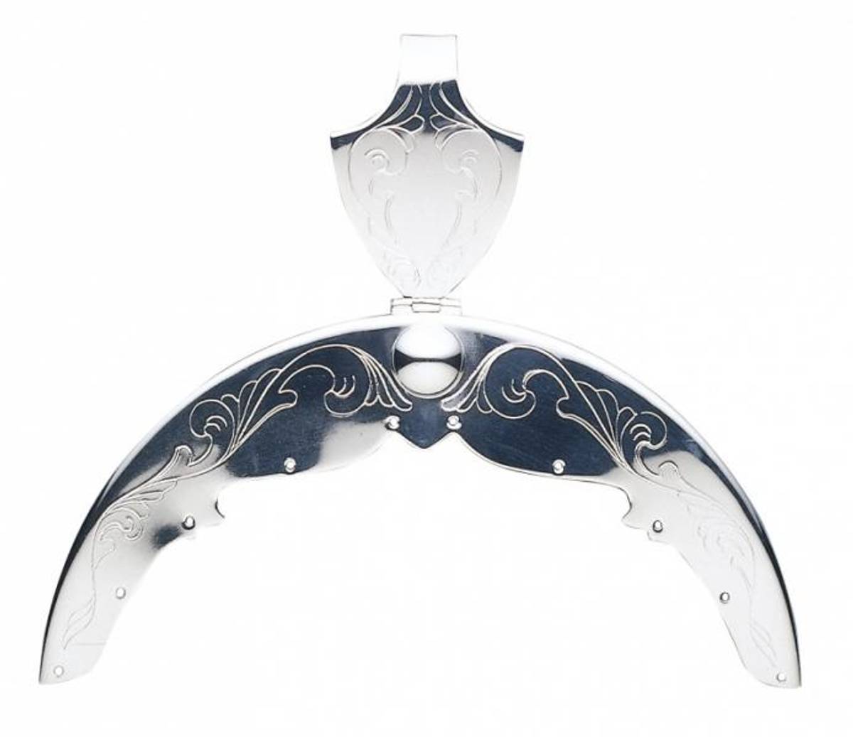 Bunadsølv Veskelås/Veskebøyle plett 340 400