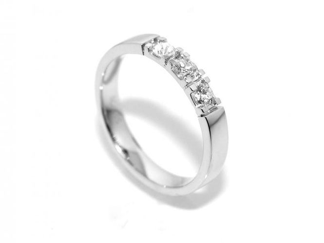 Hovedbilde Forlovelsesring med diamanter 0.09 carat w.si 