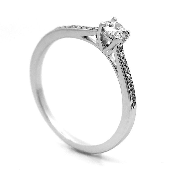 Hovedbilde Forlovelsesring 0.25 carat w.si