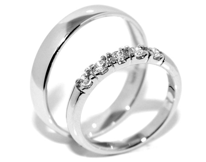Hovedbilde Forlovelsesringer SuperDeal hvitt gull 0.25ct ...