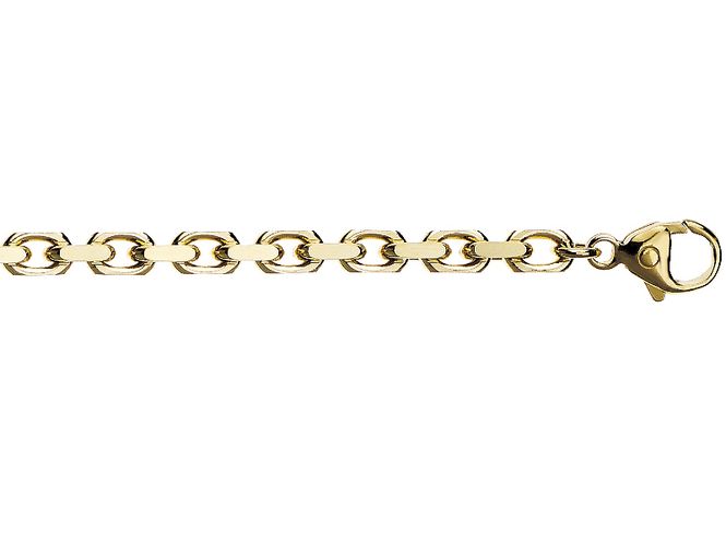 Hovedbilde Anker gullarmbånd 21 cm 3mm 