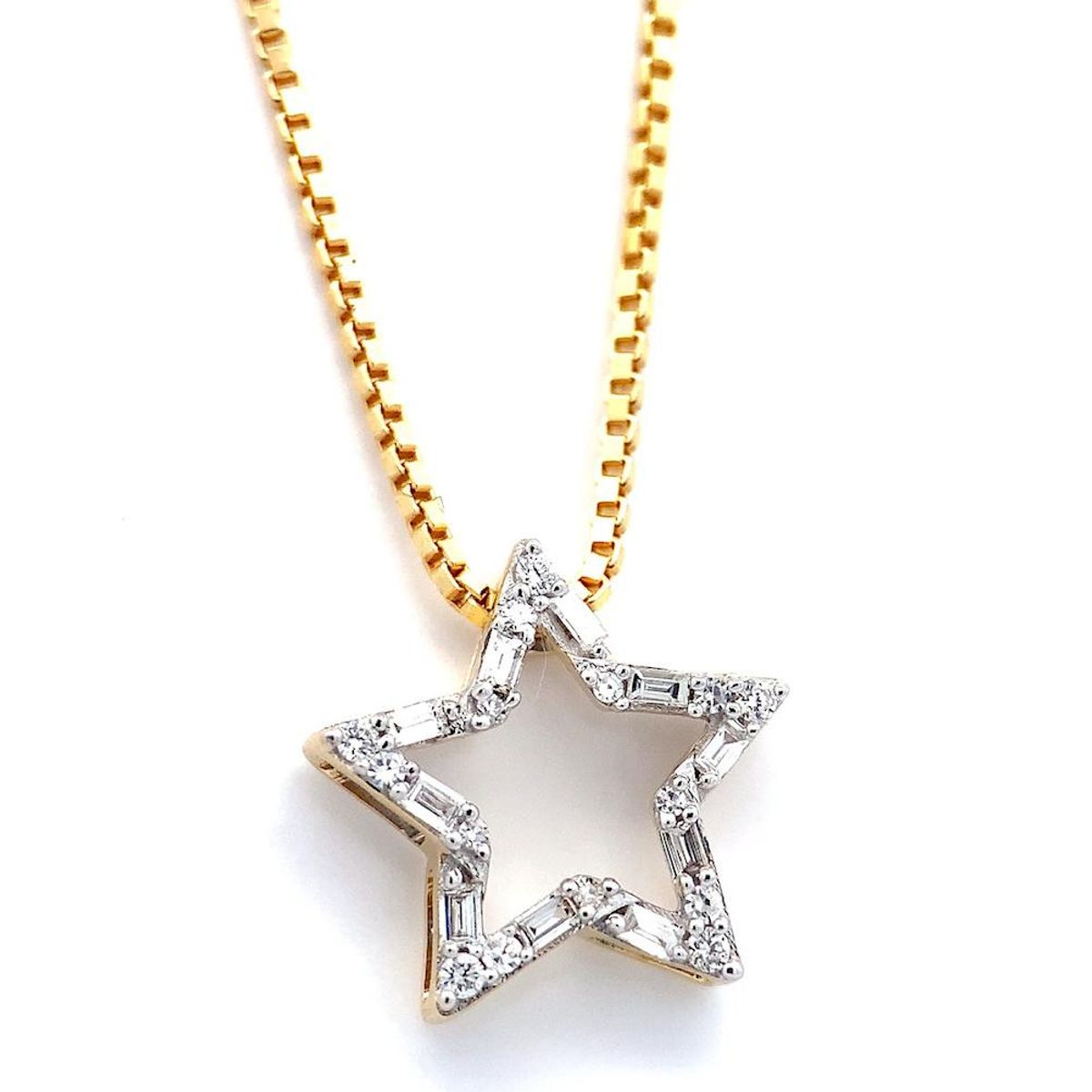 Diamantsmykke DIAMOND STAR 0.15 carat w.si