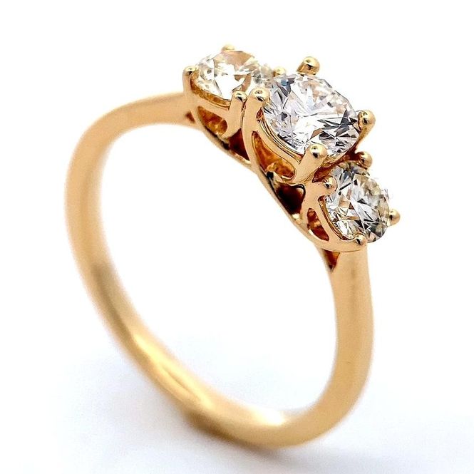 Hovedbilde Diamantring 1 carat tw.si