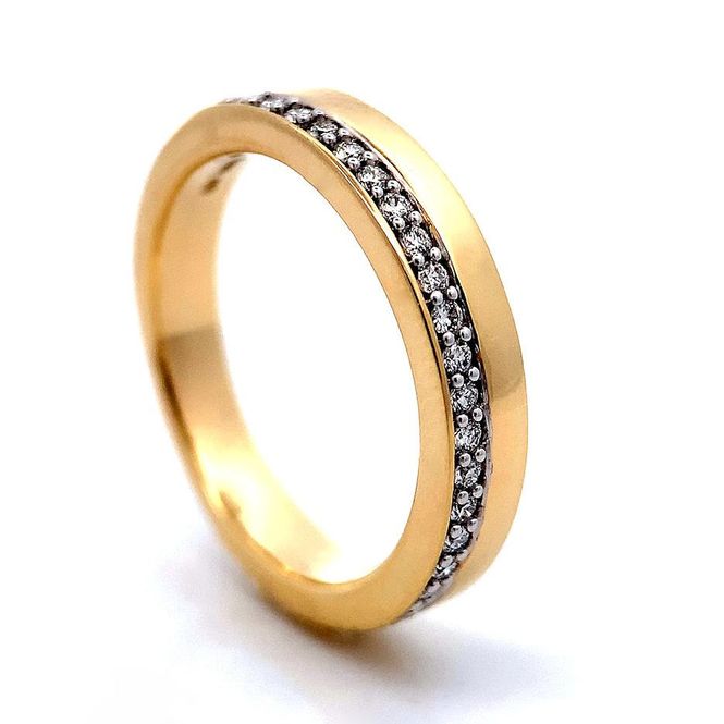Hovedbilde Forlovelsesring dame 0.17 ct tw.si diamanter
