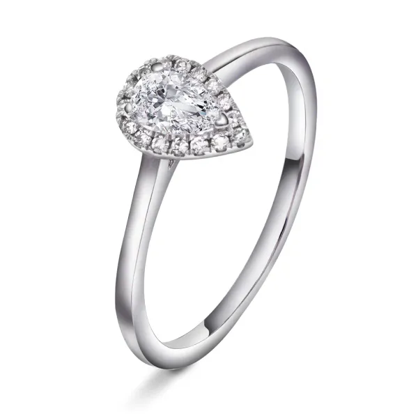 Hovedbilde Diamantring med diamanter 0.30 ct w.si