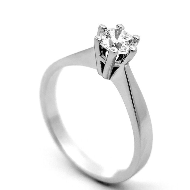 Hovedbilde Enstens Diamantring 0.30 tw.vs GIA 
