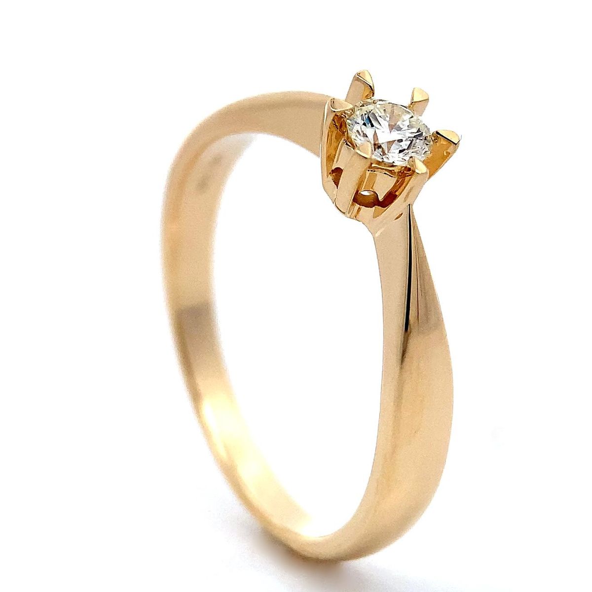 Enstens Diamantring 0.15 carat w.si