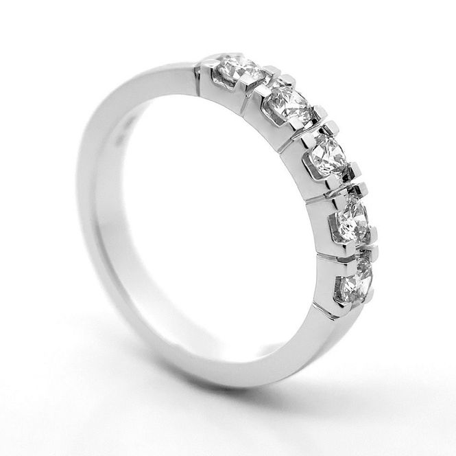 Hovedbilde Forlovelsesring dame med diamanter 0.50 carat ...